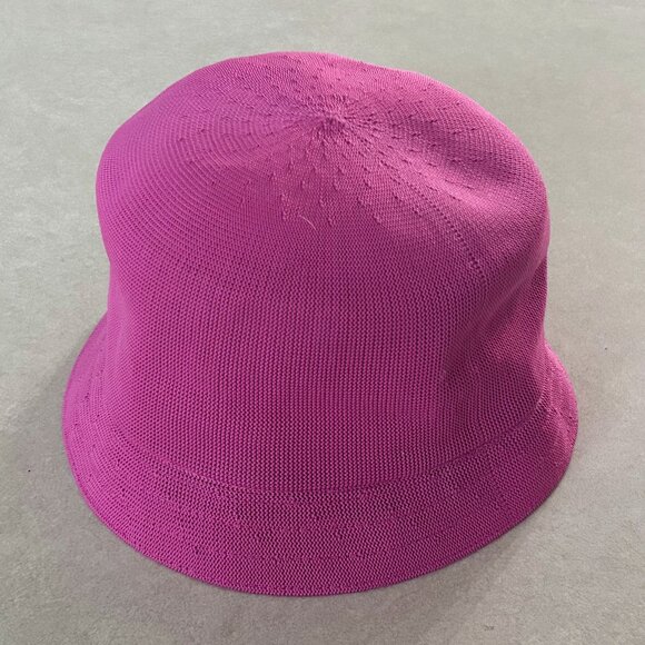 Kangol Blue Tropic Bin Azalea Bucket Hat ASO Emily Cooper in Emily in Paris - Picture 5 of 9
